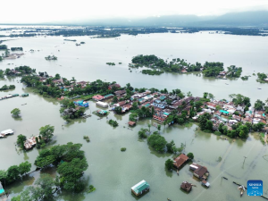 ভারতের পানিতে বাংলঅদেশে বন্যা